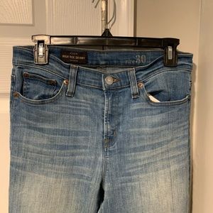 J Crew High Rise Skinny Jeans